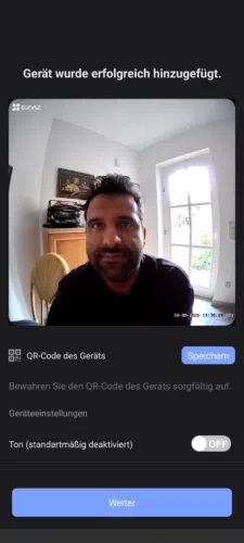 Ezviz EP8 Ultra Video Tuerklingel Test App Einrichtung5 Ezviz EP8 Ultra Video Tuerklingel Test App Einrichtung5