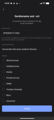 Ezviz EP8 Ultra Video Tuerklingel Test App Einrichtung7 Ezviz EP8 Ultra Video Tuerklingel Test App Einrichtung7