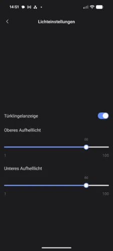 Ezviz EP8 Ultra Video Tuerklingel Test App LED Einstellungen Ezviz EP8 Ultra Video Tuerklingel Test App LED Einstellungen