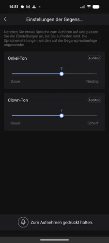 Ezviz EP8 Ultra Video Tuerklingel Test App Stimmenverzerrer Ezviz EP8 Ultra Video Tuerklingel Test App Stimmenverzerrer