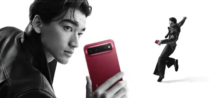 Huawei Pura X View Rot