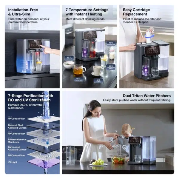 JIMMY R9 Pro Umkehrosmose Wasserreiniger Details JIMMY R9 Pro Umkehrosmose Wasserreiniger Details