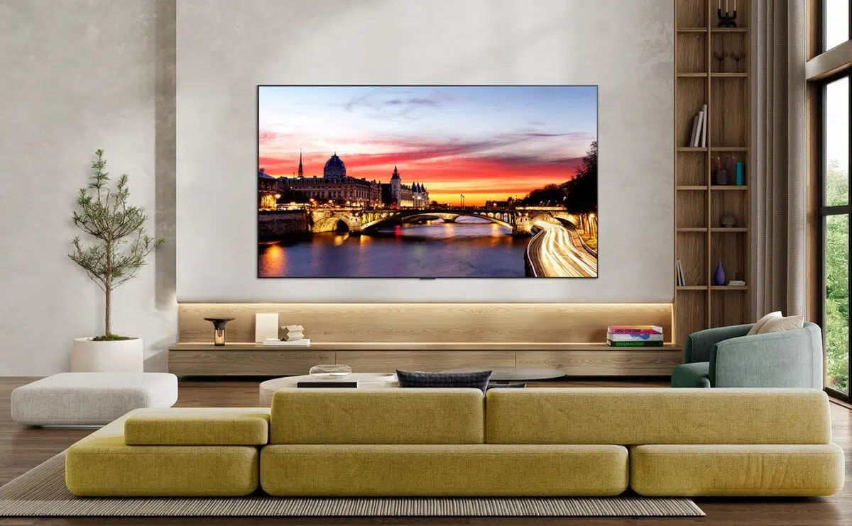 LG OLED C6 im Raum