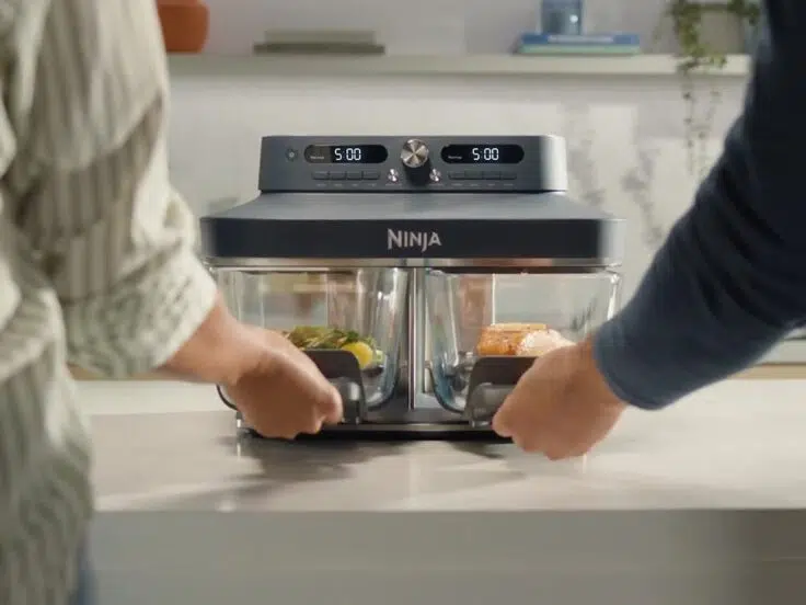 Ninja Crispi DualZone Air Fryer zwei Schuesseln Ninja Crispi DualZone Air Fryer zwei Schuesseln