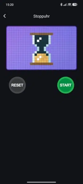 ORICO PixCharge LED Pixel Display Powerbank Timer App
