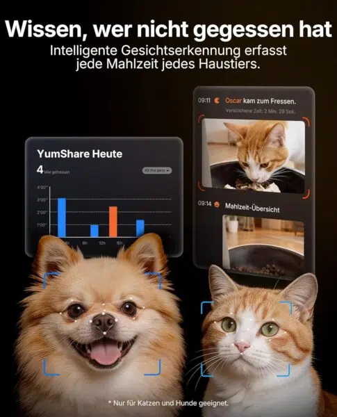 PETKIT YumShare Solo 2 Futterautomat Gesichtserkennung