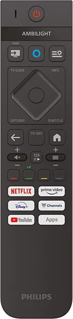 PHILIPS 55OLED76012 Fernbedienung PHILIPS 55OLED76012 Fernbedienung