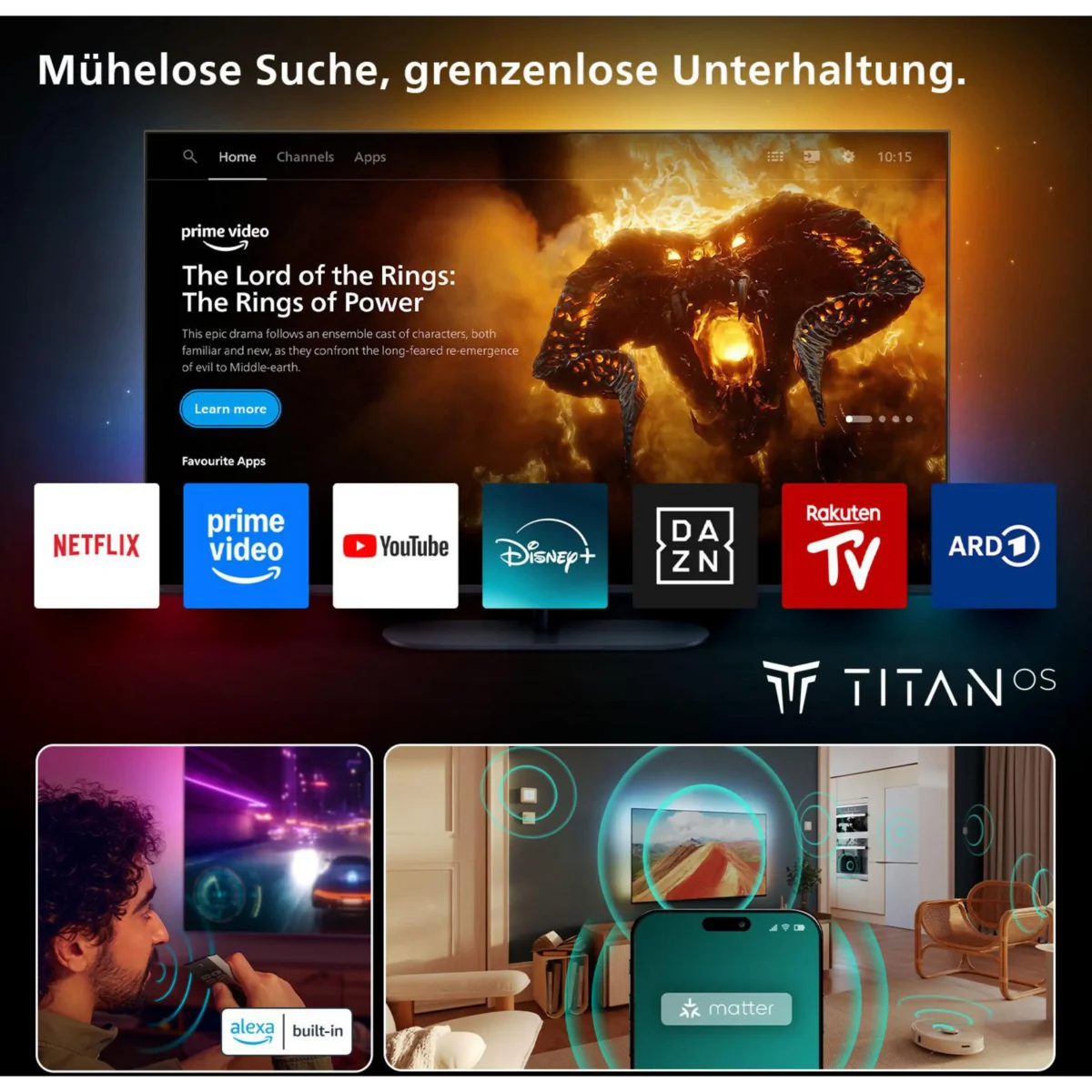 PHILIPS 55OLED76012 Titanos PHILIPS 55OLED76012 Titanos