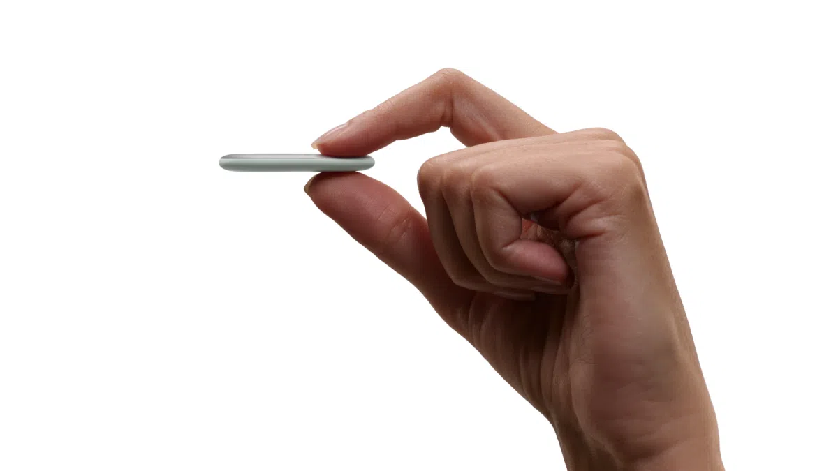 Pixel Tag in der Hand