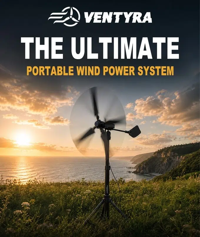 Portable Windturbine Ventyra 2 Windkraftwerk 1 Portable Windturbine Ventyra 2 Windkraftwerk 1