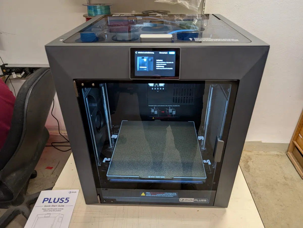 Qidi Plus5 Test Ansicht Front Qidi Plus5 Test Ansicht Front