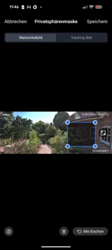 Reolink OMVI 3i WIFI Test App.Privatzone Maskierung Reolink OMVI 3i WIFI Test App.Privatzone Maskierung