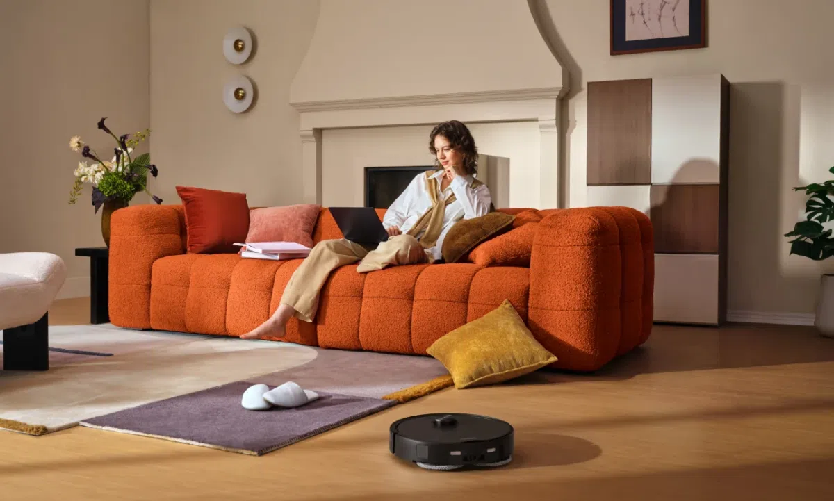 Roborock Qrevo 2 Pro im Wohnraum Roborock Qrevo 2 Pro im Wohnraum