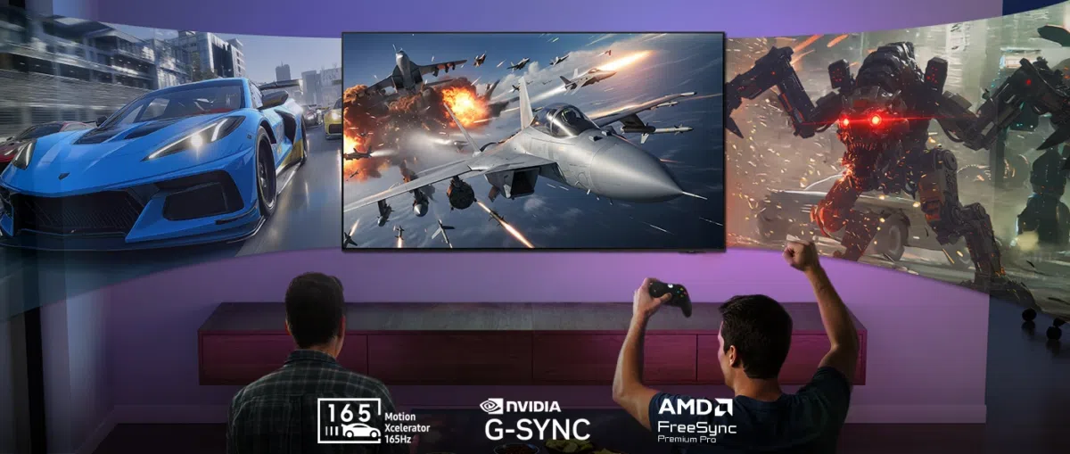 SAMSUNG GQ55S99H Gaming