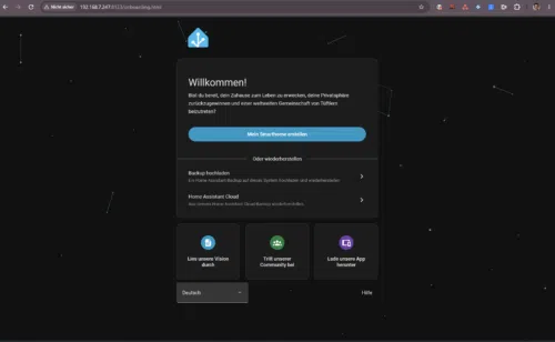 SwitchBot AI Hub Home Assistant Inbetriebnahme