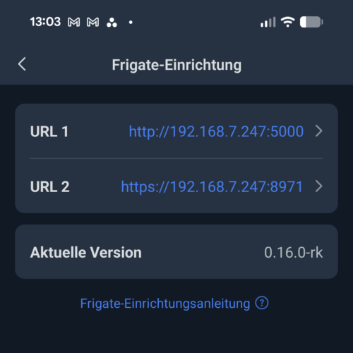 SwitchBot AI Hub Test App Frigate Einrichtung e1787319323841