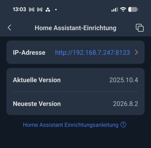 SwitchBot AI Hub Test App HA Einrichtung e1787319868298