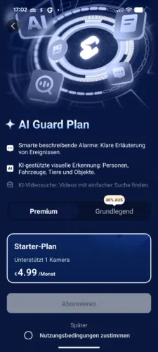 SwitchBot AI Hub Test App Pan Tilt Cam Abo Werbung