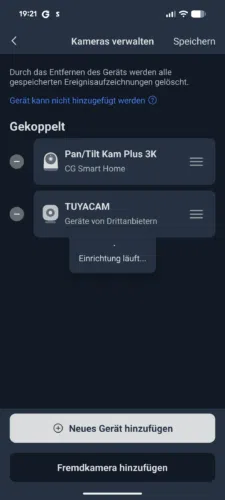 SwitchBot AI Hub Test App RTSP Fremd Cam hinzufuegen2