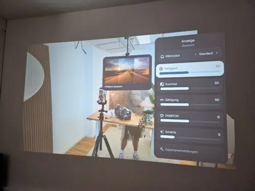 Wanbo X7 Pro Max Full HD Beamer Einstellungen 4 Wanbo X7 Pro Max Full HD Beamer Einstellungen 4