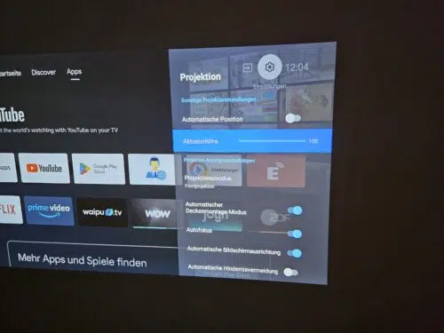 DESS C5 Pro Full HD Beamer Bildeinstellungen 1 DESS C5 Pro Full HD Beamer Bildeinstellungen 1