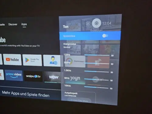 DESS C5 Pro Full HD Beamer Bildeinstellungen 4 DESS C5 Pro Full HD Beamer Bildeinstellungen 4