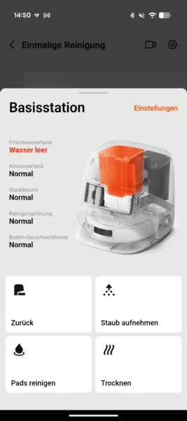 DJI ROMO 2 Stationeinstellungen DJI ROMO 2 Stationeinstellungen