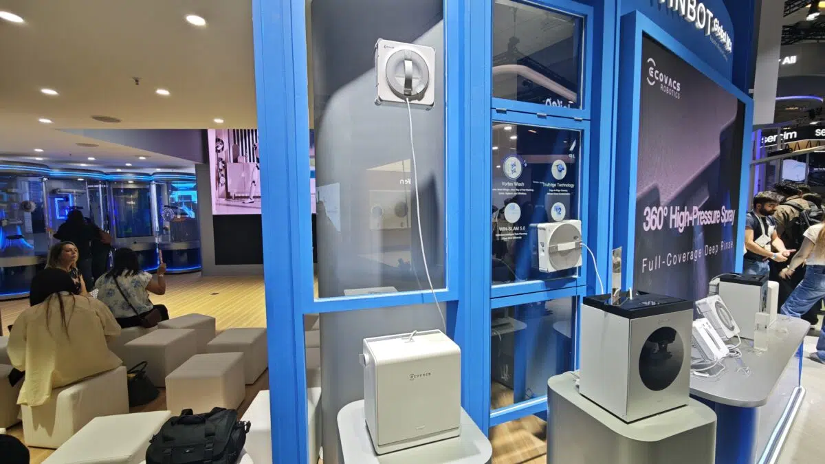 ECOVACS W2S OMNI im Einsatz