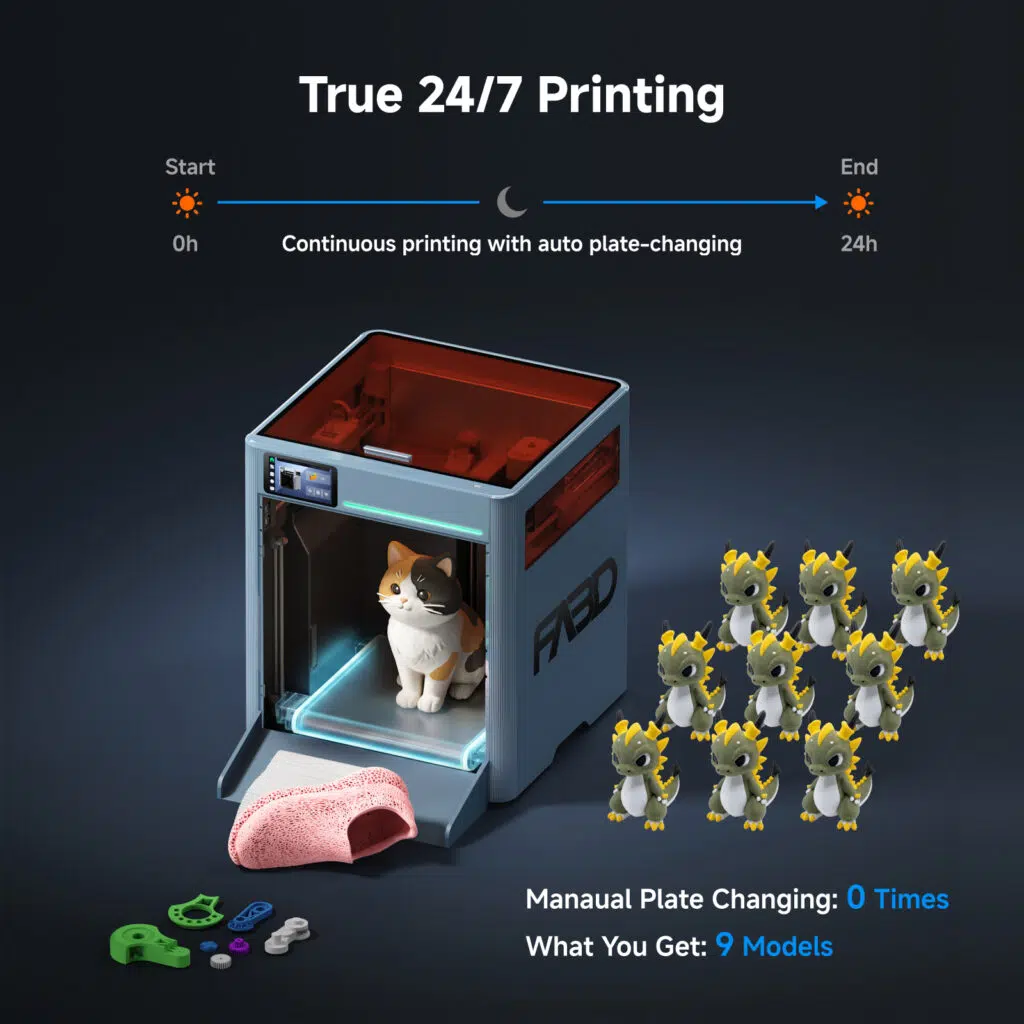 FA3D DIO X Toolhead 24h Printing FA3D DIO X Toolhead 24h Printing