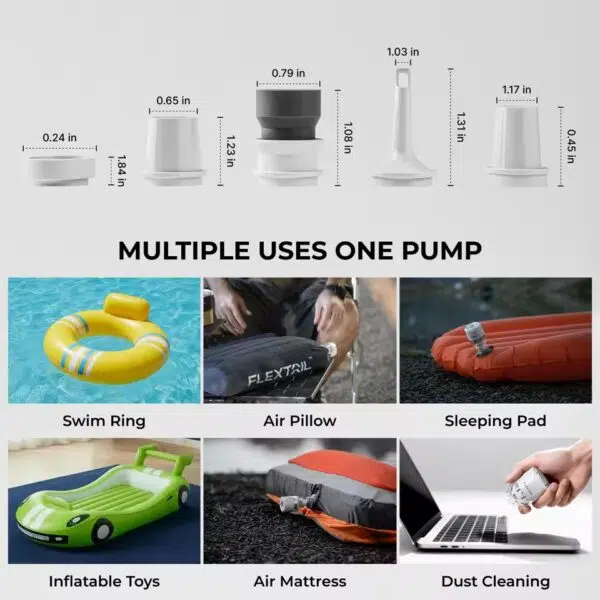 Flextail Tiny Pump 3X Einsatzmoeglichkeiten Flextail Tiny Pump 3X Einsatzmoeglichkeiten
