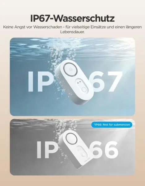 GoveeLife Upgrade Smarter Wassermelder 1s IP67 GoveeLife Upgrade Smarter Wassermelder 1s IP67