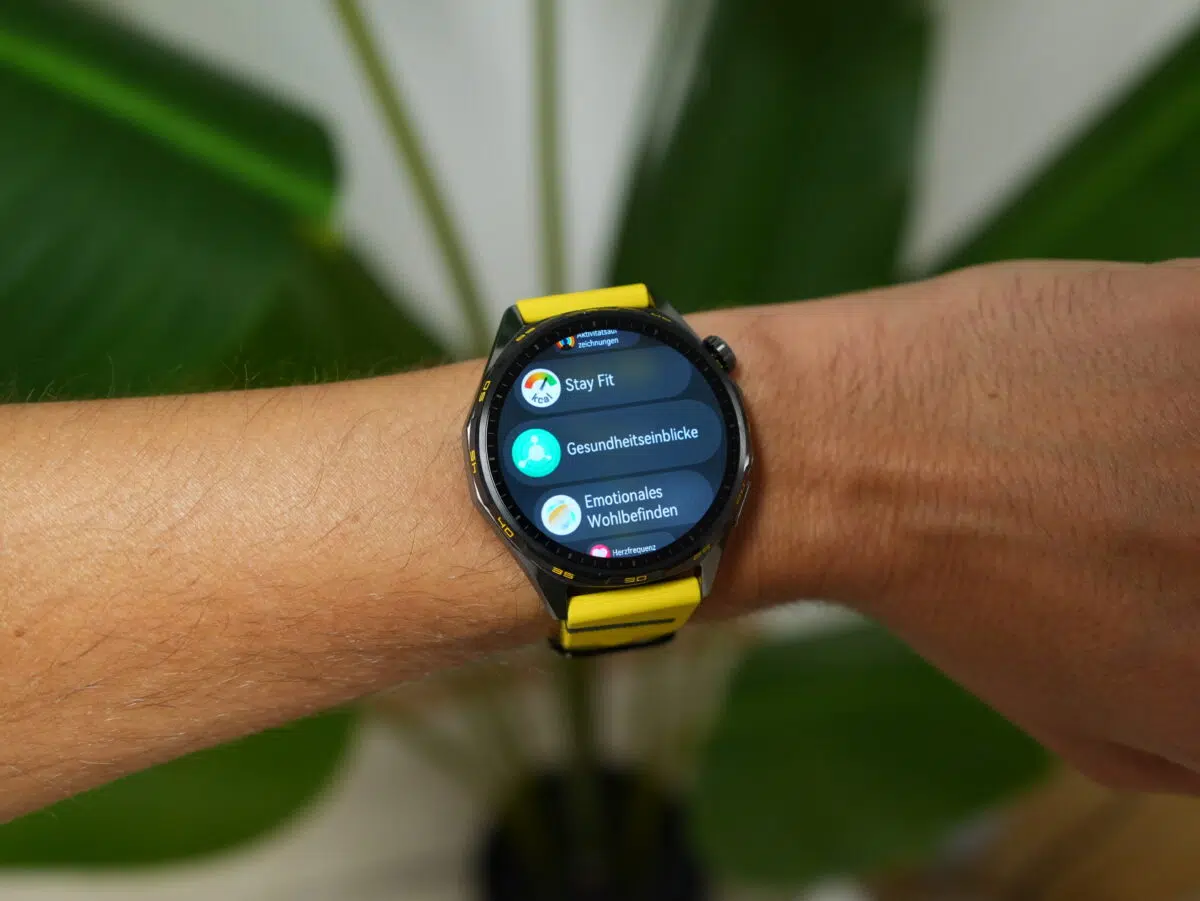 Huawei Watch GT 7 Smartwatch Gesundheitsfunktionen Menue