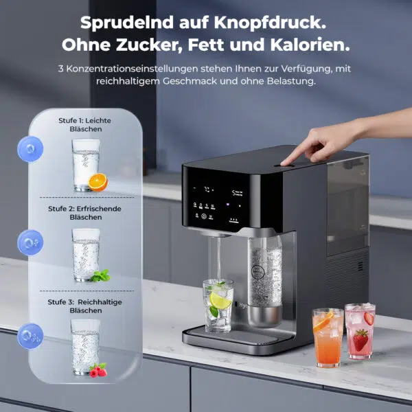 Hydrofast C300 Tischwasserfilter Sprudelfunktion Hydrofast C300 Tischwasserfilter Sprudelfunktion