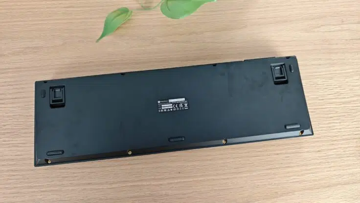 Keychron K10 Ultra 8K Unterseite