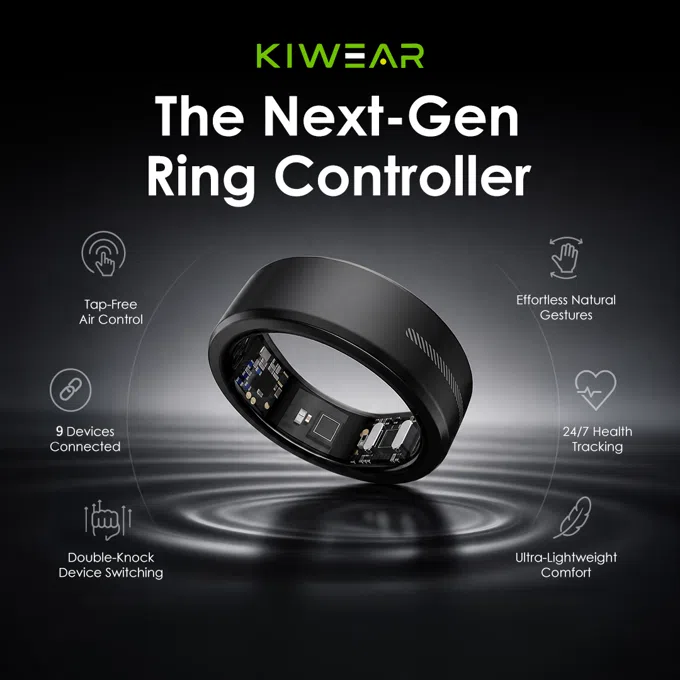 KiWear Ring Smartring mit Gestensteuerung 1 KiWear Ring Smartring mit Gestensteuerung 1