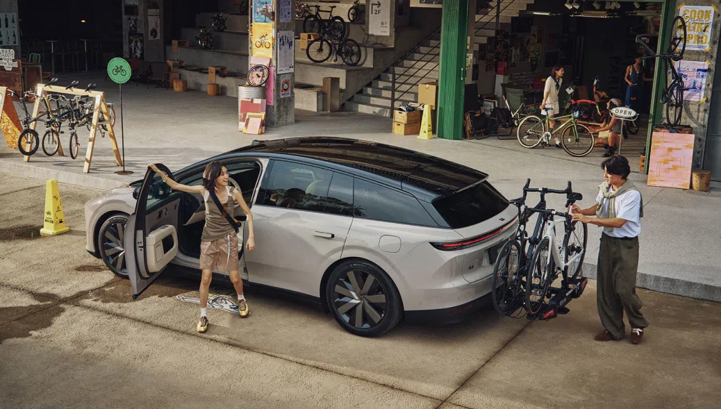 Li Auto Li 6 von hinten Li Auto Li 6 von hinten