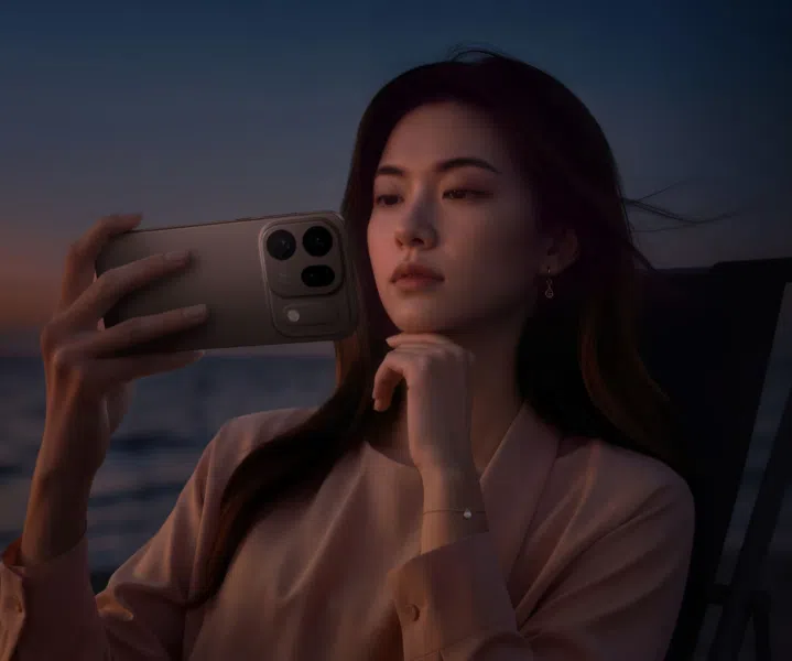 OPPO Find X10 bei Nacht OPPO Find X10 bei Nacht