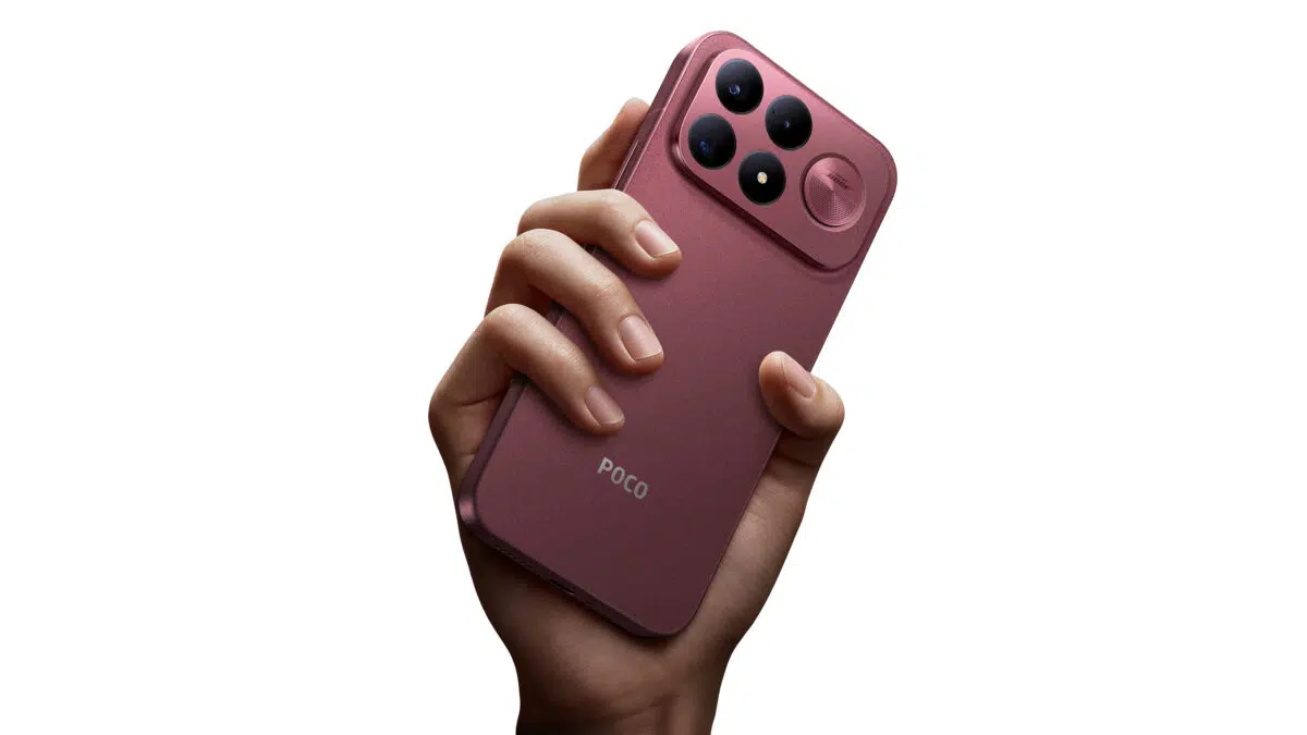 POCO F9 Ultra Rot in Hand