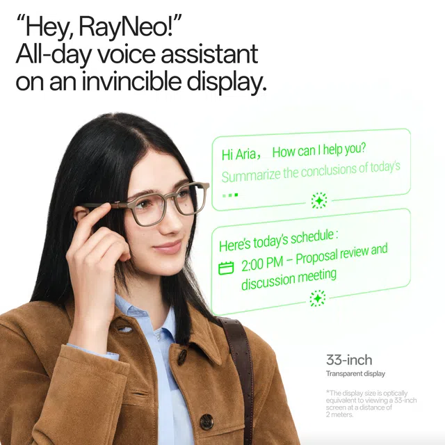 RayNeo iO Smart Glasses Funktionen 2 RayNeo iO Smart Glasses Funktionen 2