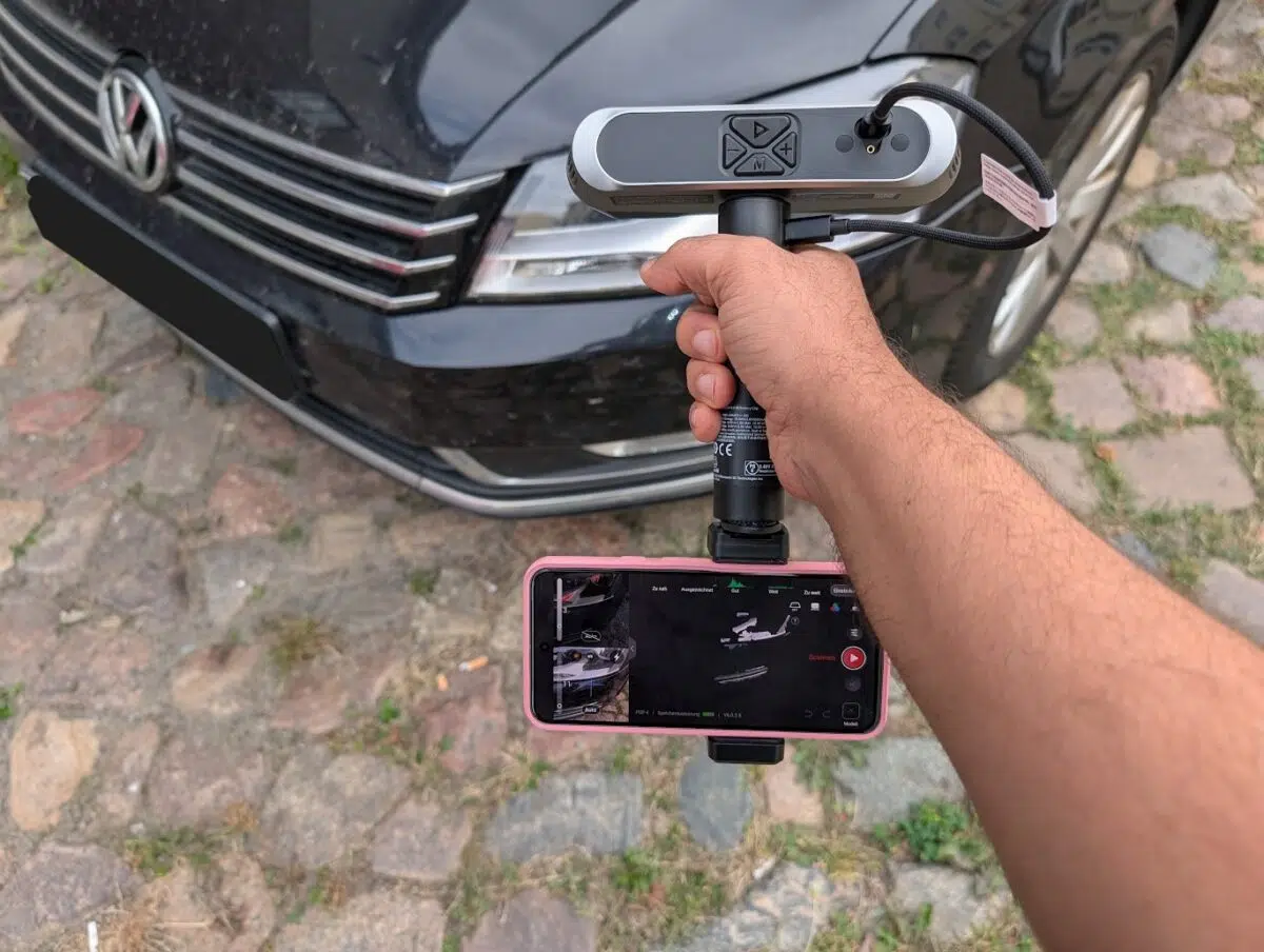 Revoppoint Pop 4 Test App Mobil2