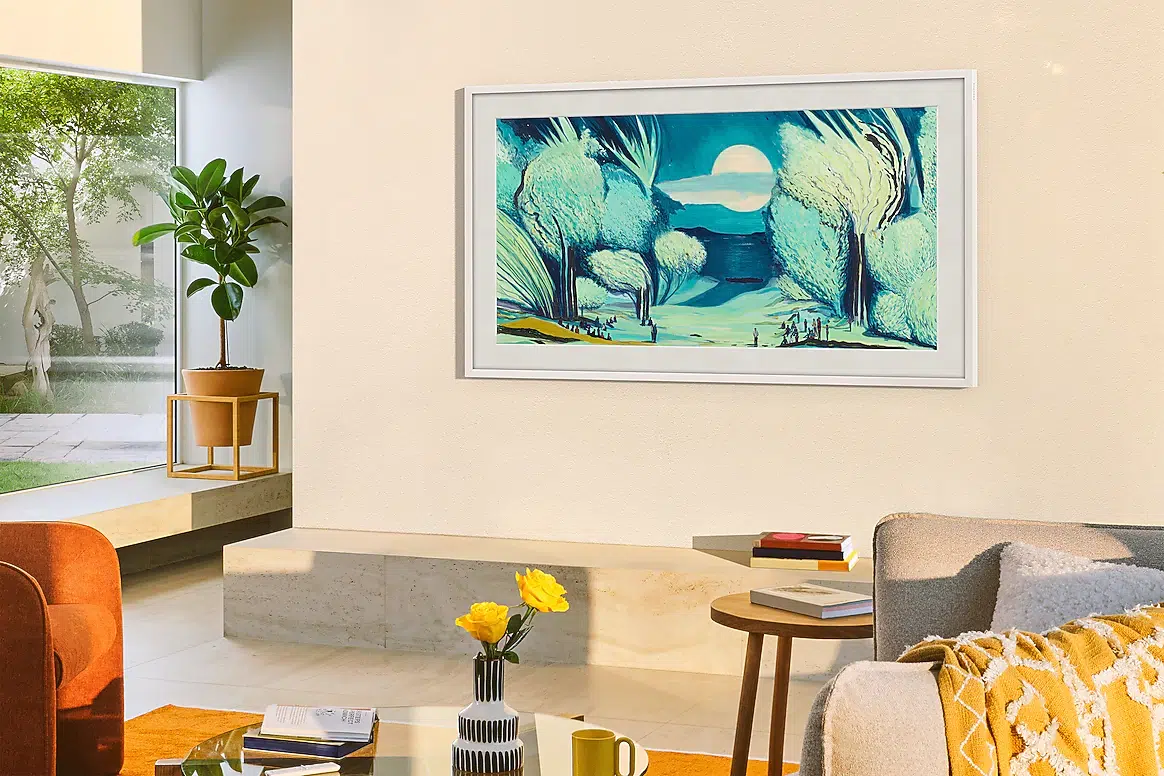 Samsung The Frame 43 2025 im Raum Samsung The Frame 43 (2025) im Raum