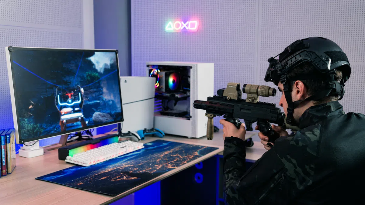 XGUN PRO Controller fuer Shooter PC Playstation Switch 4 XGUN PRO Controller fuer Shooter PC Playstation Switch 4