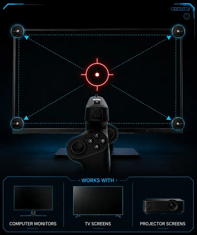 XGUN PRO Controller fuer Shooter PC Playstation Switch 4 XGUN PRO Controller fuer Shooter PC Playstation Switch 4