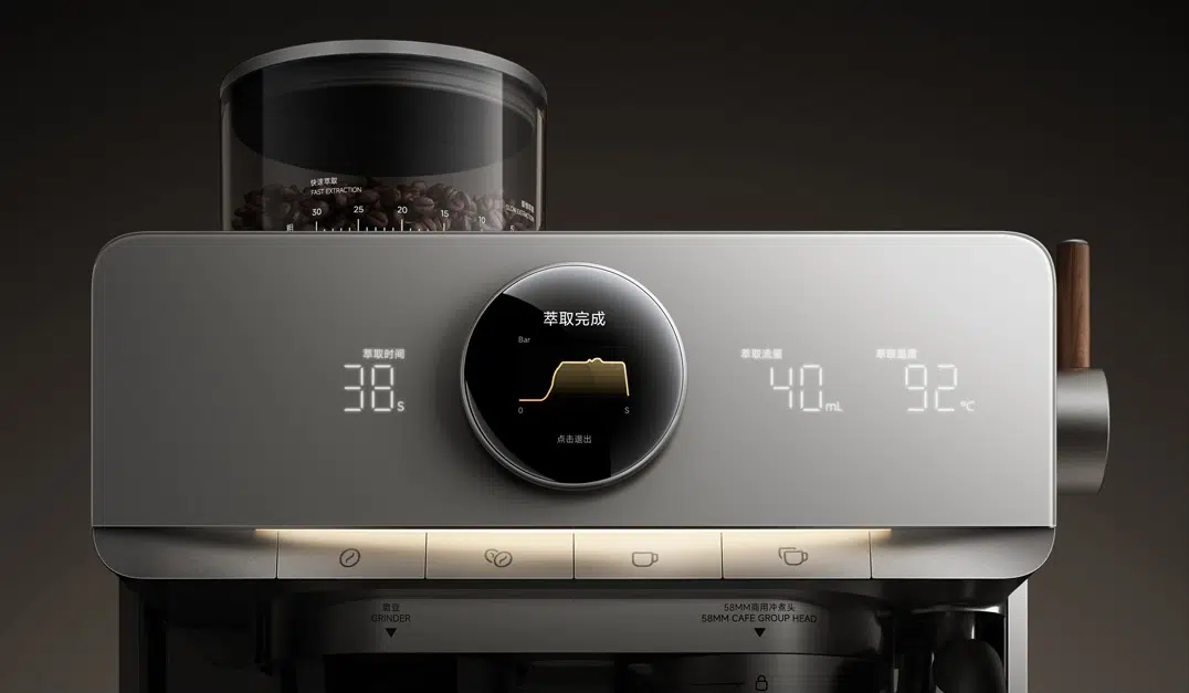 Xiaomi Mijia Pro Espressomaschine Design Bedienung Xiaomi Mijia Pro Espressomaschine Design Bedienung