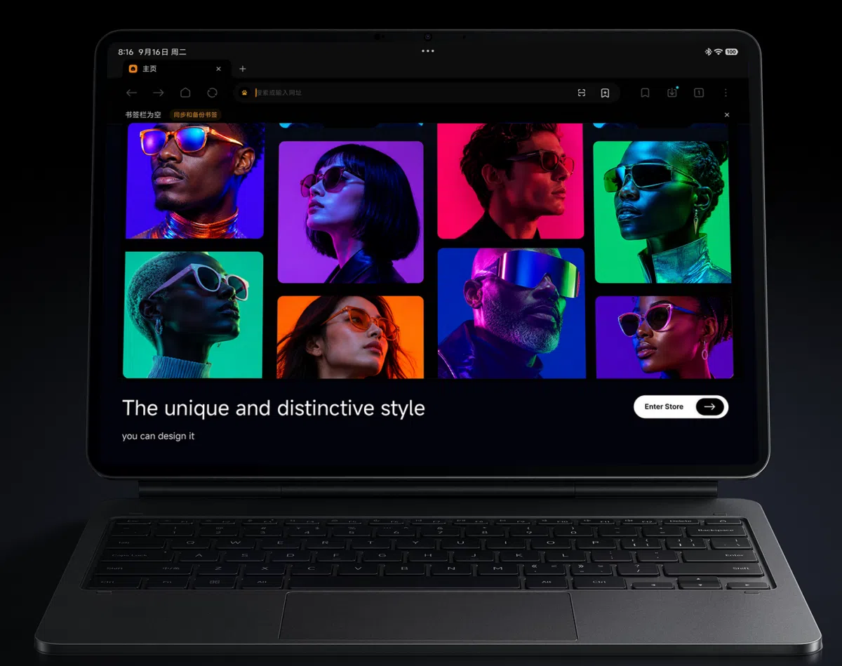 Xiaomi Pad 9 Pro Max mit Tastatur