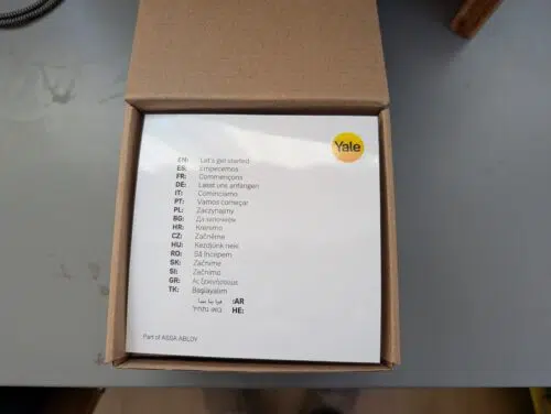 Yale Linus L2 Lite Test Unboxing Yale Linus L2 Lite Test Unboxing