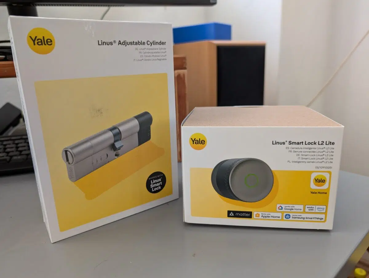 Yale Linus L2 Lite Test Verpackung Yale Linus L2 Lite Test Verpackung