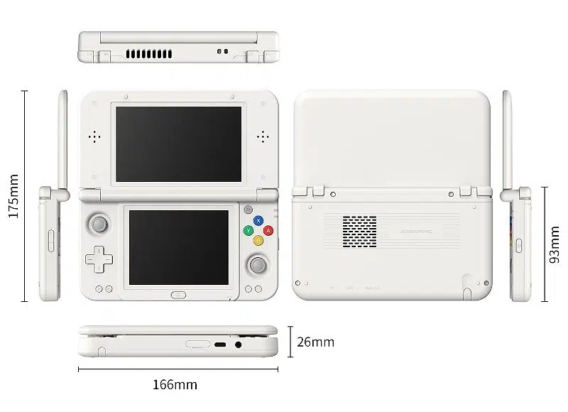 Anbernic RG DDS Android Handheld Abmessungen Anbernic RG DDS Android Handheld Abmessungen