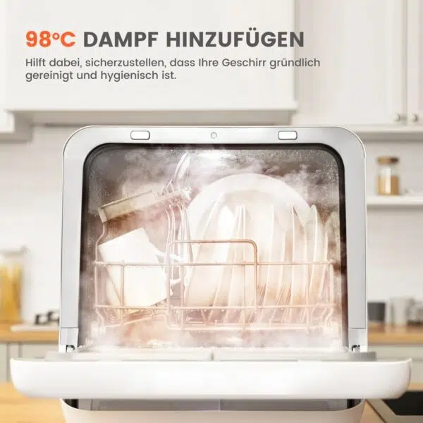 Comfee Mini Lite Tischspuelmaschine Dampffunktion Comfee Mini Lite Tischspuelmaschine Dampffunktion