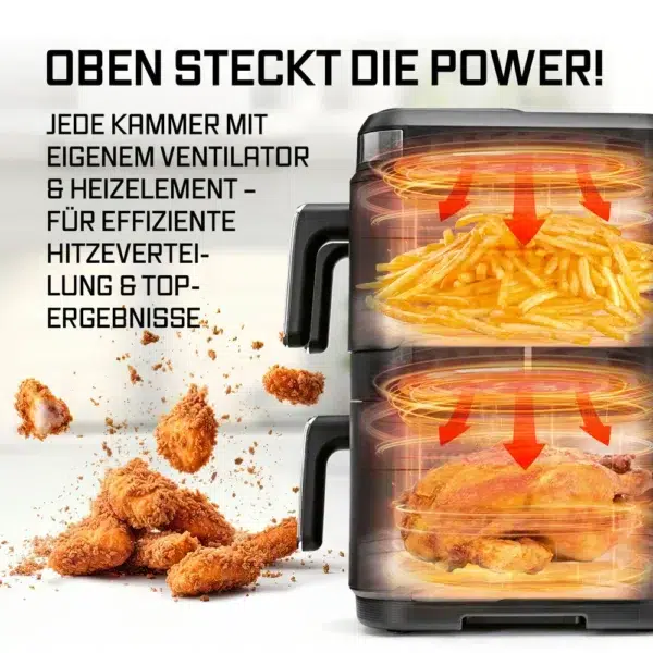 Gourmetmaxx FryUp 3 Heizelemente Gourmetmaxx FryUp 3 Heizelemente